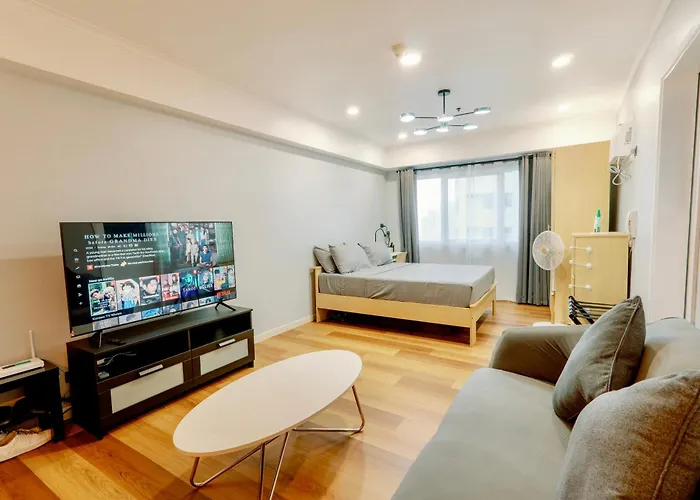 Apartment Cozy And Spacious 2Br At The Infinity Condominium Bgc Near Sm Aura And Bonifacio High Street *